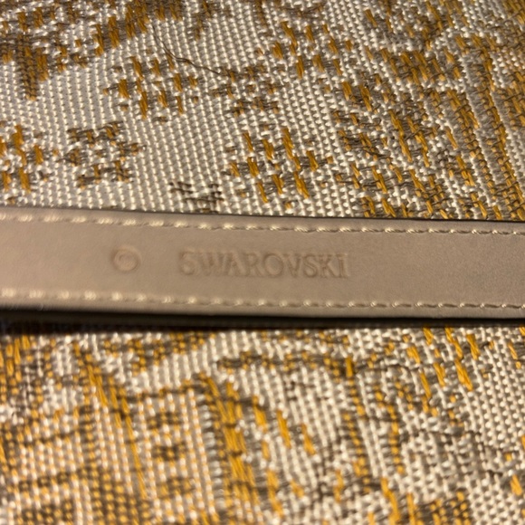 Swarovski Black Belt with Silver Crystal Bow main image 9